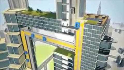 MULTI first rope free elevator system by ThyssenKrupp