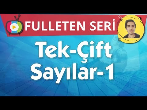 13) TEK ÇİFT SAYILAR | Temel Kavramlar | Matematik | Tyt | Kpss | Dgs | Ales | 9.Sınıf