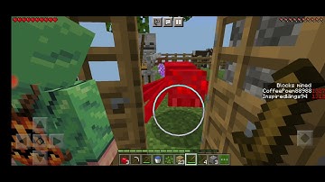 one block minecraft with my brother part 3