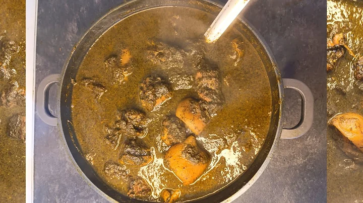 How to make Edo Black soup/Edo bitterleaf soup recipe