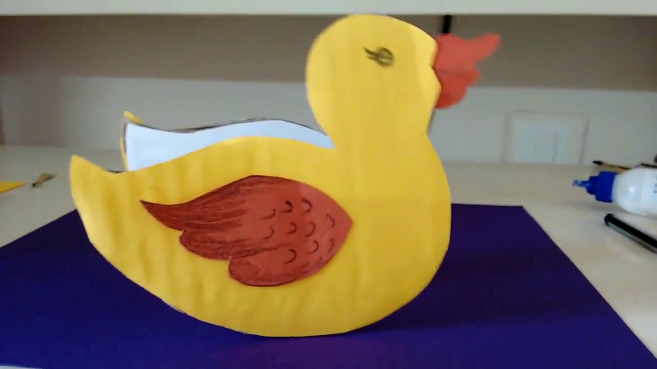 DIY: How to make a paper duck — Steemit