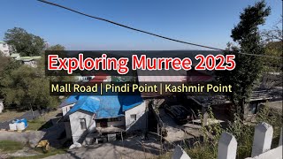 Murree Walking Tour 2025 | Mall Road Night View, Pindi Point & kashmir point Experience
