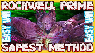 Ark Survival Evolved : Genesis Part 2 Rockwell Prime Solo Safest Method