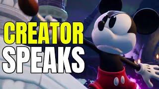 Epic Mickey Creator Discusses Epic Mickey 3 | Doesn't Sound Likely