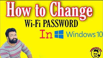 How to Change WIFI PASSWORD /RESET WIFI PASSWORD || Super Easy Windows 10 Beginner Tip in URDU/HINDI