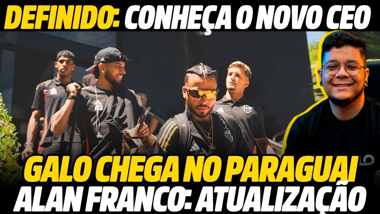 QUEM É O NOVO CEO DO GALO? • FRANCO ABRE O JOGO • CAMISA 10 DA BASE RELACIONADO | CAFÉ COM GEVES