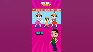 Who is the Real mother? #quiz #quiztime #quizchallenge #quizquestions #quizzes #viralvideo #shorts