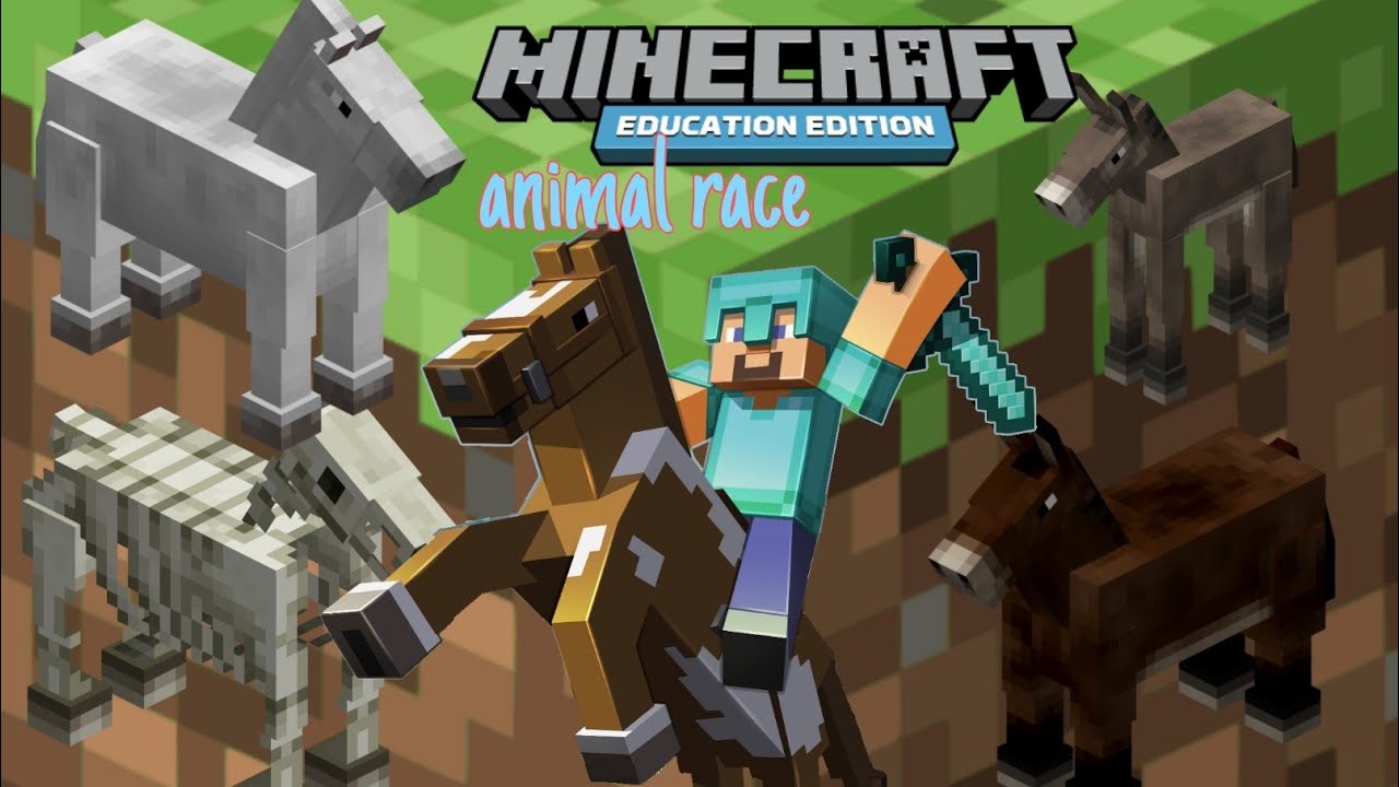 ANIMAL RACE IN MINECRAFT #minecraft #minecraftgameplay #gameplay # ...