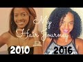 My Natural Hair Journey : From The Beginning | Heat &amp; Color Damage Recovery