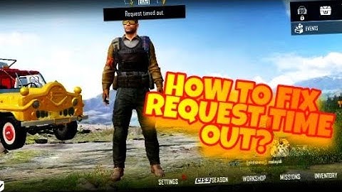How To Fix Request TimeOut? | How To Fix Request TimeOut In Bgmi 1.7! BGMI ALL PROBLEMS FIX
