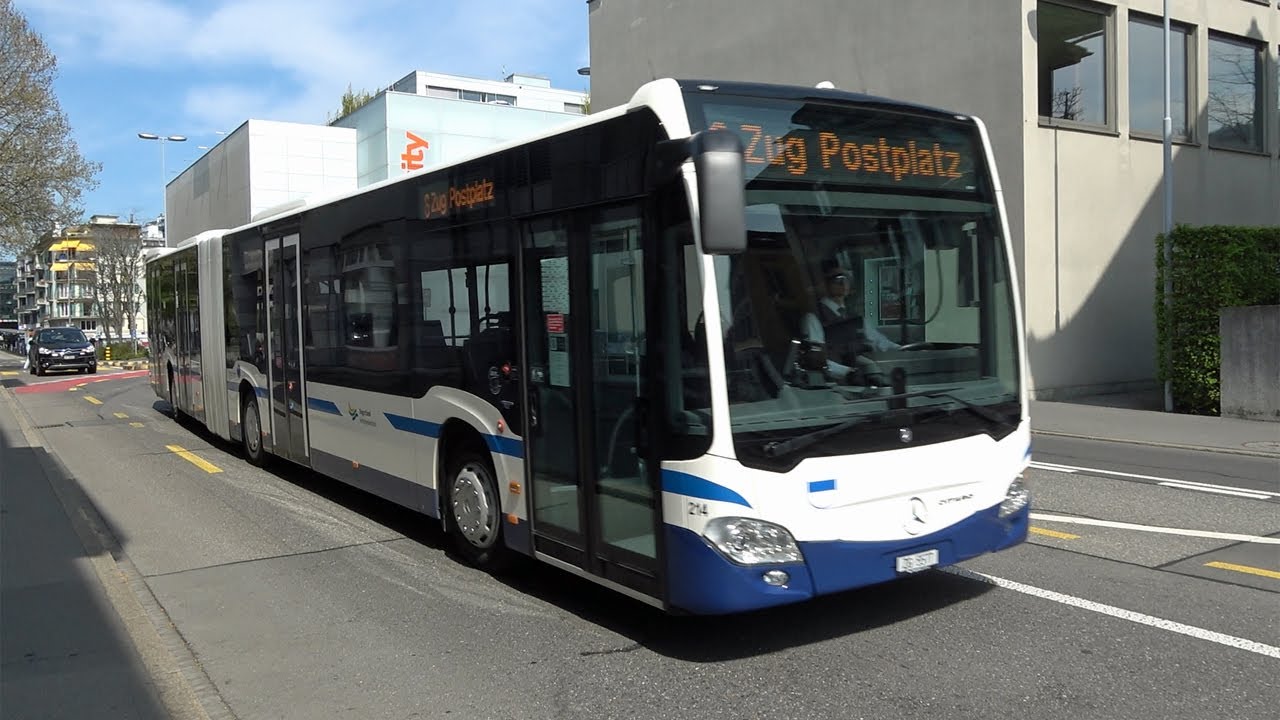 Buses in canton of Zug, Switzerland