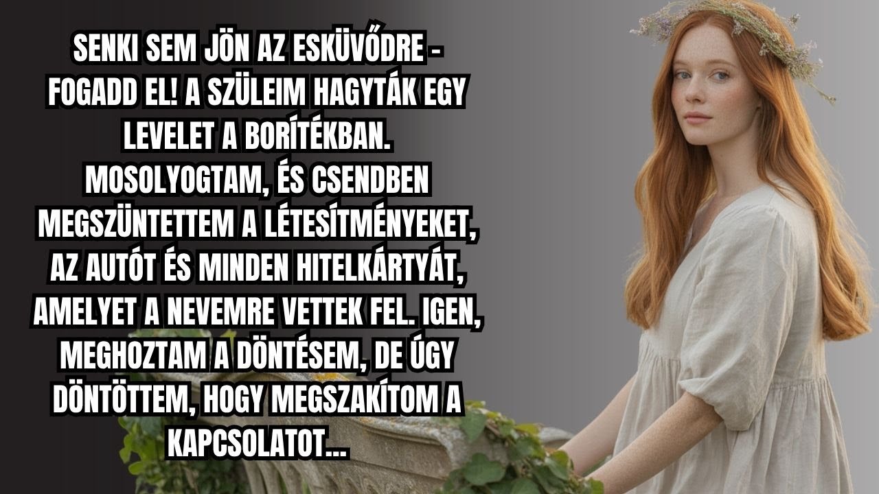 A szüleim ezt írták: „Senki sem jön az esküvődre.” Ezután megszakítottam velük a kapcsolatot.