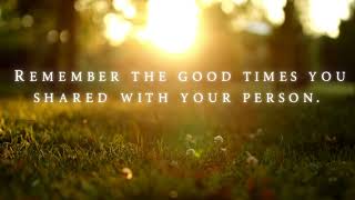 Losing someone can be a difficult and painful experience...