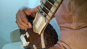 Sitar Basic Lesson # 1 - Sa re ga ma With Chikari