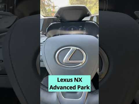 Lexus NX Advanced Park Demo Real World Automatic Parking Automobile Lexus Luxury 