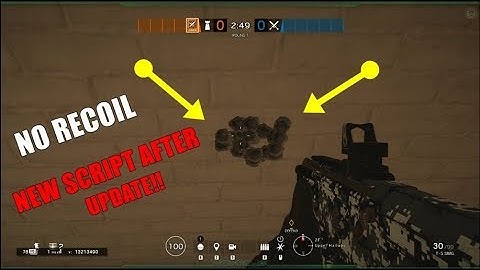 Rainbow six siege no recoil new script after update