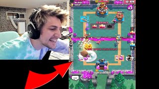 xQc RAGES Playing Clash Royale