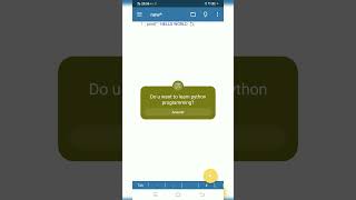 First python prgramming #shorts#viral#python#coding#java#clanguage#javascript#youtubeshorts