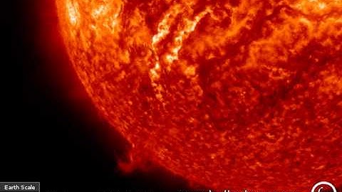 Erupción de filamento magnético en cuadrante SE - 18-feb-2014 - AIA-304