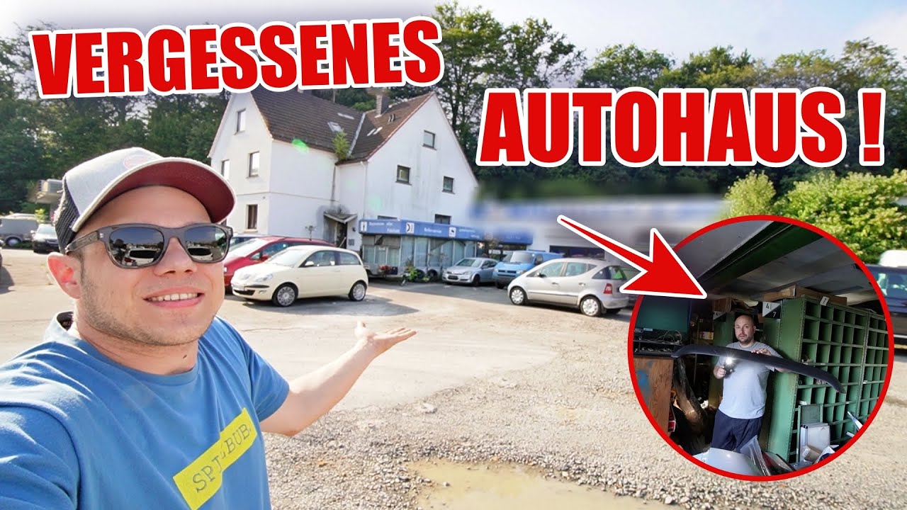 LOSTPLACE : TAUSENDE ERSATZTEILE VERGAMMELN 😱 Retro AUTOHAUS überrascht mich 😳 | ItsMarvin