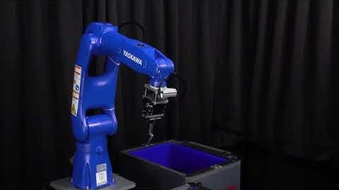 Bin Picking Metal Objects Using Intel RealSense + Yaskawa Robot | AccuPick