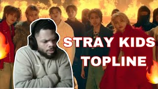 Reacting to Stray Kids TOPLINE Feat  Tiger JK