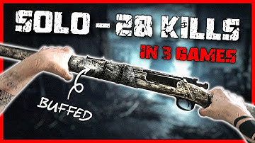 THE BUFFED SPRINGFIELD KRAG IS INSANE [HUNT SHOWDOWN]