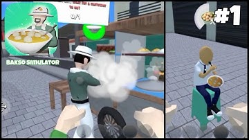 Bakso Simulator - Gameplay Walkthrough Part 1 - Tutorial & Beta v0.1 (PC, Mobile)