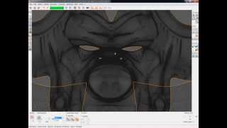 Unfold3D One Million Triangles Core in V8