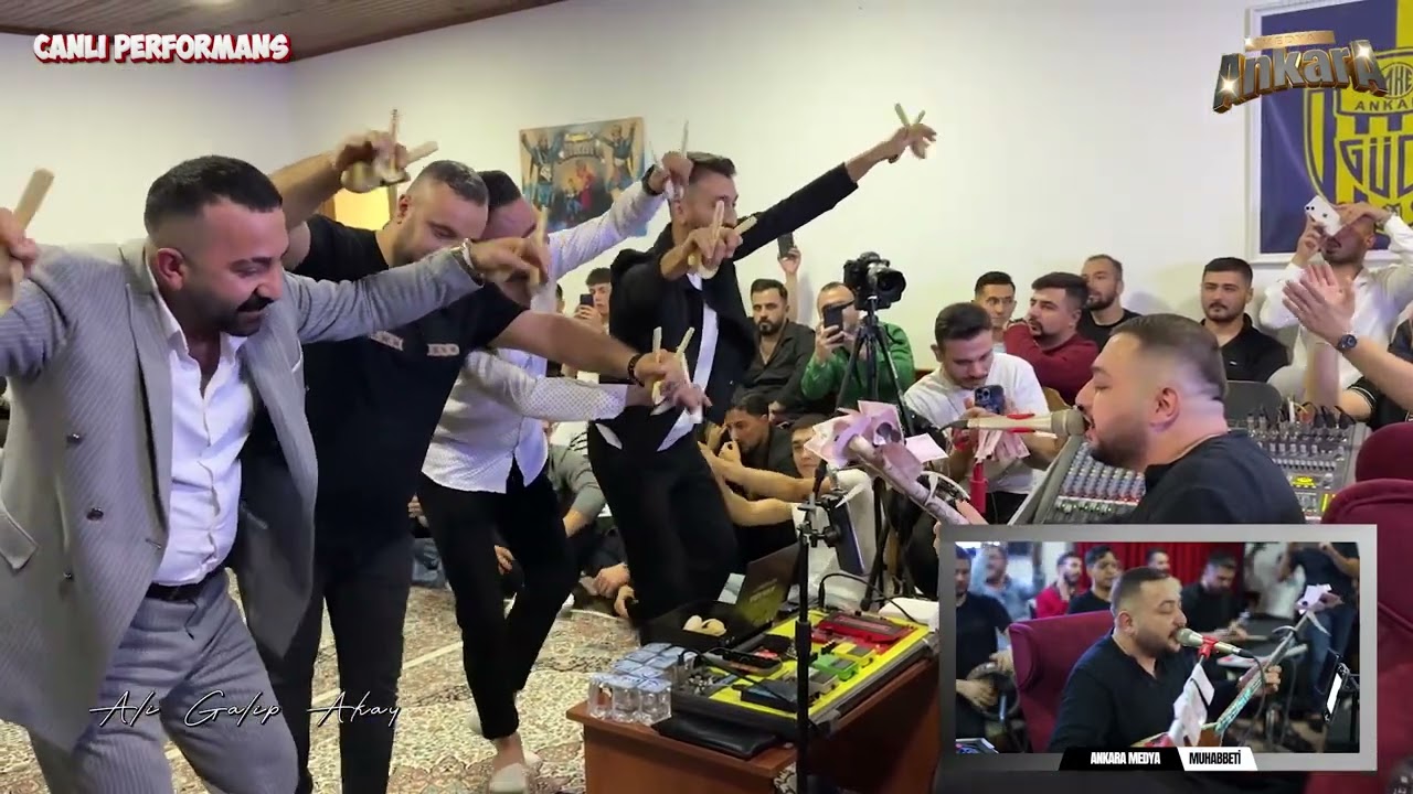 Ali Galip Akay || Başın Düşerse Dara - Paşa Gönlüm (Ankara Medya Muhabbetleri Canlı Performans 2025)