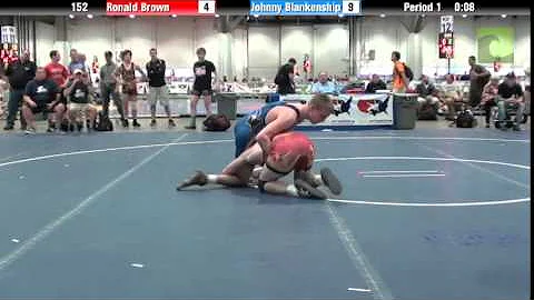 Men 152 - Ronald Brown vs. Johnny Blankenship
