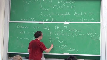 2016 Fall Eilenberg Lectures (D. Auroux) - Lecture 3 - 09-22-2016