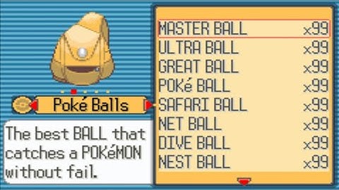 Pokemon Sapphire - GBA - Cheat Codes #cheatcodes #emulator #gba