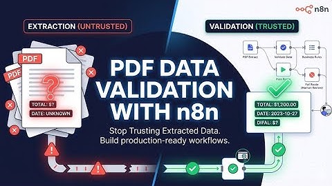 Stop Manual Errors: Validate PDF Data Instantly with n8n (Ultimate Tutorial)