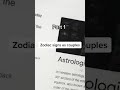 Zodiac signs as couples idothisforfunv