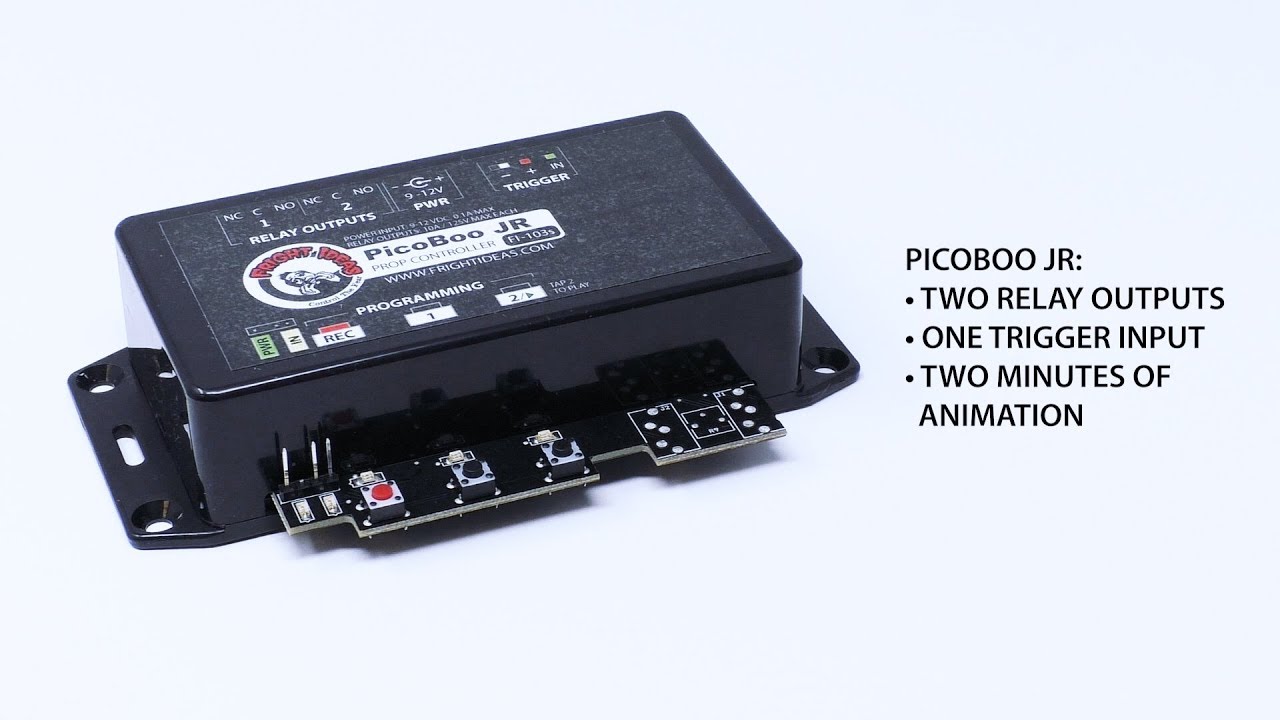 PicoBoo JR Simple Real-Time Relay Controller