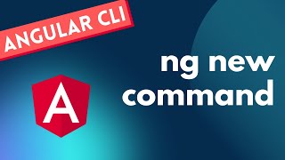 3. ng new command for creating a new angular application in angular cli and its available options