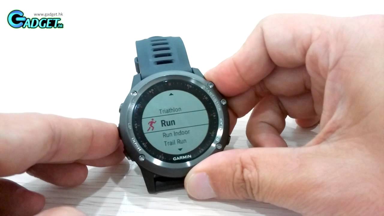 Garmin fenix 3 基本使用介面介紹- YouTube