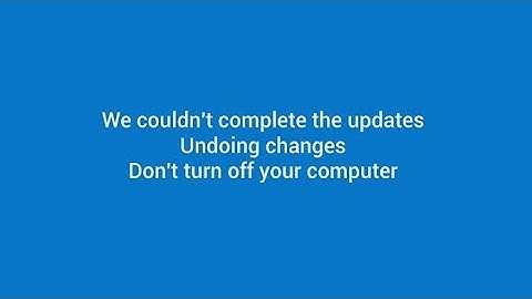 Undoing Changes Windows 10 [fixed]