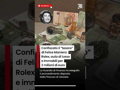 Video Confiscati beni per 2 milioni di euro a Riccardo Di Cicco, il cognato di Maniero