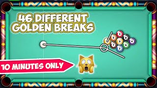 1 Position, 46 Different GOLDEN BREAKS of 9 Ball Pool (Miami 20M coin) - 8 Ball Pool - Gaming With K screenshot 5