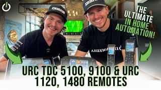 Master Your Smart Home with URC: TDC 5100 & 9100 Touchscreens and 1120 & 1480 Remotes in Denver, CO.