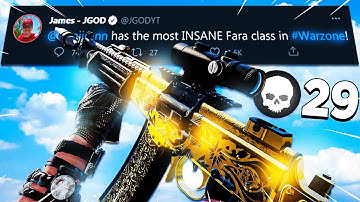 The Best Long Range AR Fara 83 *NO RECOIL* (Cold War Warzone) Class Setup