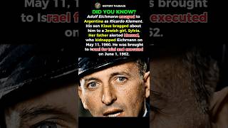 Mossad’s Secret Capture - How Eichmann Was Exposed by His Own Son