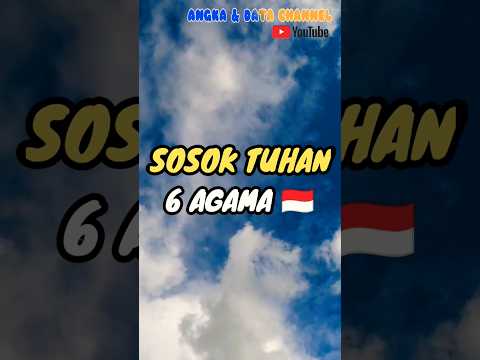 Sosok Tuhan dalam 6 Agama Indonesia #shorts #youtubeshorts #agama #tuhan #god #religion #indonesia