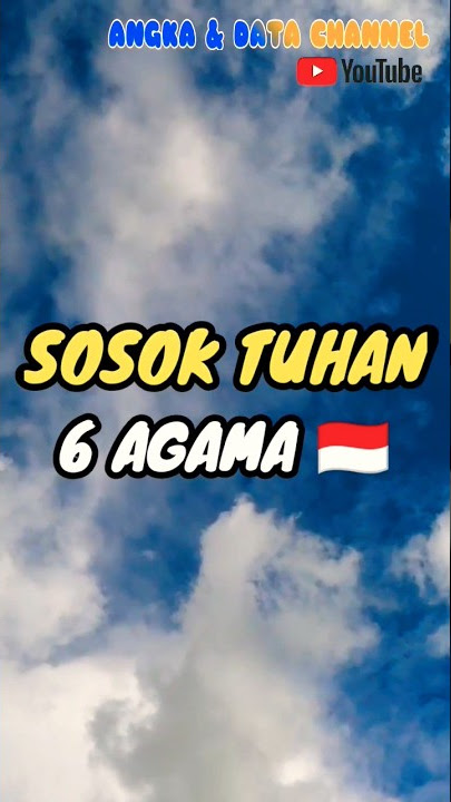 Sosok Tuhan dalam 6 Agama Indonesia #shorts #youtubeshorts #agama #tuhan #god #religion #indonesia