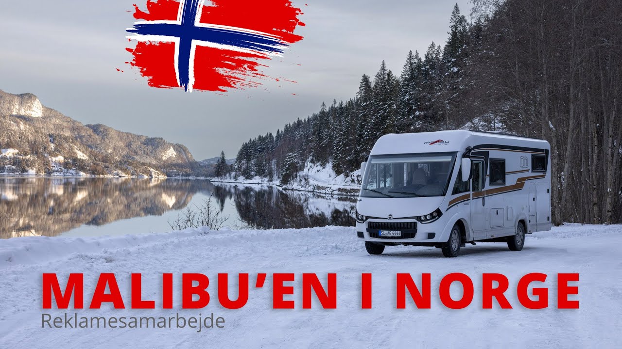 På fed vintertur til Norge i en Malibu I 441 LE
