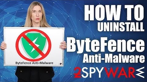 How To Uninstall ByteFence Anti-Malware Permanently From Windows 10 In Hindi || Tech Geeky Nerd .