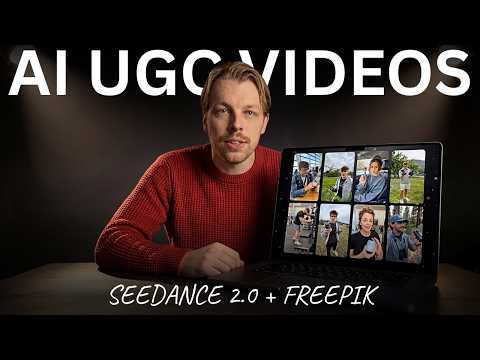 Seedance 2.0 & Freepik Solved AI UGC Ads (Full Workflow)