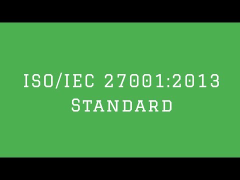 Video: Forskjellen Mellom ISO 27001 Og ISO 27002